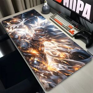 Bandai | Japanese Anime Mouse Pad Dragon Ball Large Extended Gaming Desk Mat Non Slip Carpet DBZ Gamer Pad Rubber Base Computer Mouse Pad
