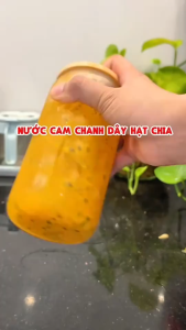 [BUY 1 GET 1] Orange Passion Fruit Chia Seed 100G - High Fiber Omega 3 Healthy Drink for Daily Wellness