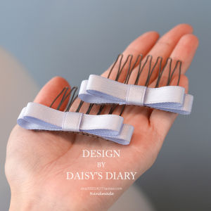 Princess Style Hair Comb for Children Baby Girl Butterfly Knot Hair Clip Organizer Hair Accessories Childrens Headwear