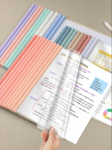 Good | Thick Transparent Page Filing Folder A4 Paper Storage File Organizer