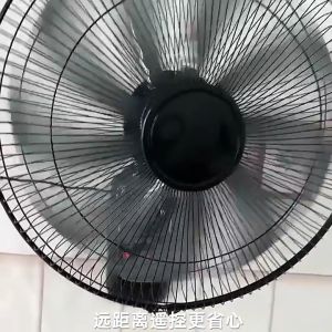 16 inch Wall Mount Fan Electric Fan With Remote Control Inverter Oscillating 3 Speed Wind Adjustable Heavy Duty Industrial Wall Fan for Indoor Commercial Residential Warehouse Greenhouse Workshop Basement