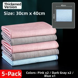 DOLANX | Kitchen Absorbent Non-Linting Oil-Resistant Streak-Free Glass Cleaning Dishwashing Cloth