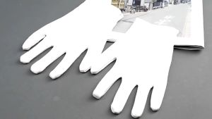 50Pairs White Cotton Work Gloves Cotton Etiquette Gloves Elastic Breathable Gloves Soft Jewelry Inspection Gloves Drivers Etiquette Service  Work Gloves