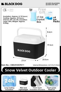 BLACK DOG | Refrigerated Box for Outdoor Camping Car Use