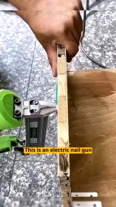 Kodenki Air Nailer F30MO Mesin Air Nail Gun Alat Paku Tembak Stapler Gun F 30 - Alat Paku Tembak Lurus Stapler Angin F30 - Air Nailer Mesin Paku Tembak F30 Staples Angin F 30 Stapler - Mesin Isi Staples Kompresor Model Paku Lurus