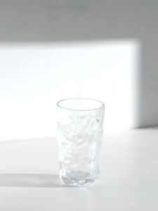 Ly cốc thuỷ tinh vân đá nhám siêu đẹp