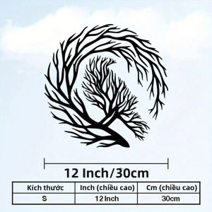 CIFbuy | Tranh Treo Tường Sắt Hình Trái Tim Quạ Gothic Phong Cách Victoria Trang Trí Kim Loại Không Gỉ Thích Hợp Cho Phòng Học Văn Phòng Phong Cách Dark Academia Quà Tặng Chủ Đề Halloween Poe.
