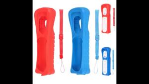 2pcs Replacement Remote Game Controller Cover Silicone for Wii Remote Controller