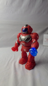 Brave Robot – Interactive Walking Toy with Lights & Sound
