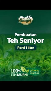 TEH SENIYOR 100% TEH MURNI ASLI DAUN TEH DARI KEBUN KEMUNING