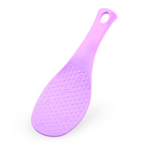 Howfun Thickened Non-Stick Rice Spoon Fish-Shaped Embossed Rice Spoon Four-Leaf Clover