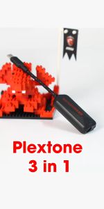 Cáp chia tai nghe và sạc Plextone GS1 type C 3 in 1 Cáp vừa sạc vừa nghe nhạc iPad Pro Macbook Pro và điện thoại