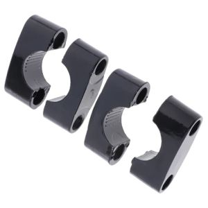 1 Pair Universal ATV Handlebar Riser Dirt Bike Motorcycle Fat Bar Clamp Adapter 22mm Aluminum Alloy