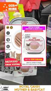 ROYAL CANIN MOTHER & BABYCAT 400 Gram makanan kucing catfood dryfood induk dan anak baby cat 400GR