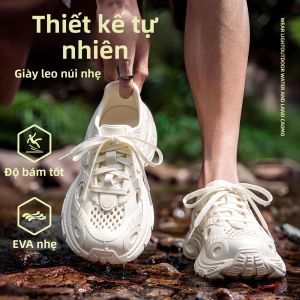 ANSHANGFEN | Dép Thể Thao Đế Dày Chống Trượt Kháng Mùi Hôi Thông khí