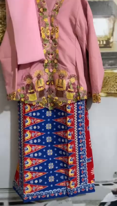 Kebaya Encim Anak Dan Rok Serta Selendang Bisa COD