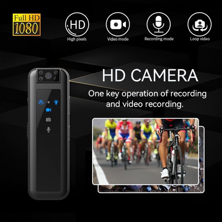 Body camera HD 1080P Portable Back Clip Camera Mini DV Police Recorder ...
