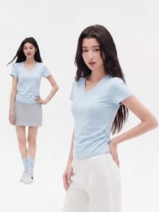 Jeanswest | Áo Thun Cổ V Tay Ngắn Slim Fit