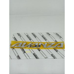 Emblem Tulisan logo stiker huruf Avanza Original semua tahun