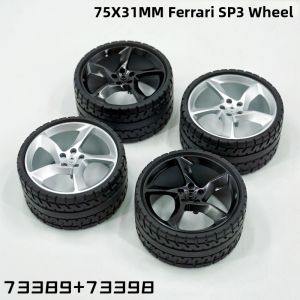 Car Model Wheel Upgrade Building Block Accessory