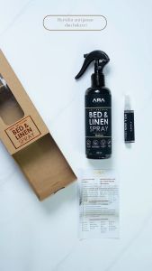 Parfum Pengharum Ruangan BED & Linen Spray Antibacterial Kutu Tungau by ARA