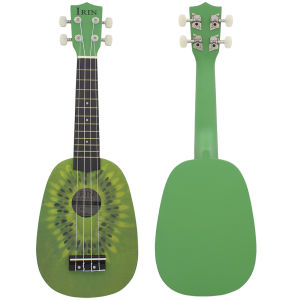 IRIN | IRIN 21 Inch Ukulele 4 Strings Guitar Kiwi Hawaiian Mini Guitarra Basswood Ukulele Stringed Musical Instrument Beginner Gift