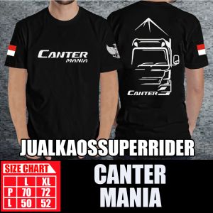 BAJU KAOS DISTRO CANTER MANIA