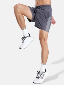 Mens Summer Sports Shorts Ice Silk Quick Dry Breathable Casual Pants Fitness Athletics Running Basketball Quarter Pants