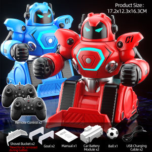 JJRC R30 Battle RC Robot 2PCS Remote Control Football Robot Parent-child Toy Interactive RC Battle Robot Toy Gift for Kids