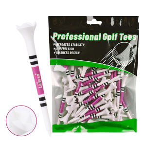 kaiersn | Kaiersn 50 Cái Bộ Tee Golf 4 Móng Sọc Bằng Nhựa ABS Bền Bỉ Có 3 Màu Dành Cho Sân Tập Luyện Và Phụ Kiện Golf