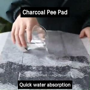 [24HR SHIP] PREMIUM CHARCOAL PET PEE PAD Wee Wee Pad Pet Pad Sheet Dog Training Pad Cat Rabbit Pet Diaper Toilet Pad Kencing Haiwan Kecil 猫狗 宠物尿片