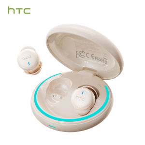 HTC NE92 TWS Wireless Earbuds 10mm Dynamic Drivers Smart Touch Lightweight 4g Earbuds with LED Battery Display