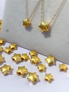 สร้อยคอ 18k อิตาลี ทองแท้ 99.99% เส้น สร้อยคอ ดาว น้ำหนัก 0.45 กรัม ทองคำ สินคเก็บเงิน ปลาย ได้