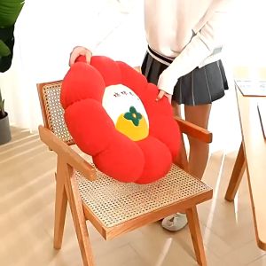 Đệm lót ghế nệm lót ghế tựa lưng trang trí sofa mẫu bông hoa bí ngô hình thú dễ thương