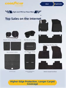 Goodyear | TPE Car Floor Mat and Trunk Pad for Li Ideal L Series