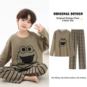 MiiOW | Soft Comfortable Long Sleeve Long Pants Home Wear Set for Boys
