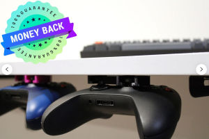 Under Desk/Shelf Storage Hanger/Mount/Display for PlayStation and Xbox ControllersPS4/PS5 360/Xbox One/Xbox Series X/S/ Nvidia Shield Controller
