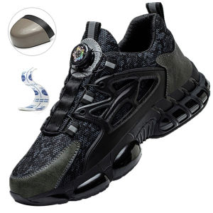Yuxiang | Safety Shoes For Men Anti-Smash Anti-Stab Work Shoes Steel Toe Shoes Men Safety Boots Sneakers Work Boots Indestructible Shoes