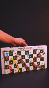 Elite Wooden Snakes and Ladders