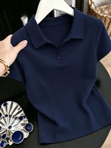 QIAOXIZI | Short Sleeve Polo T-shirt