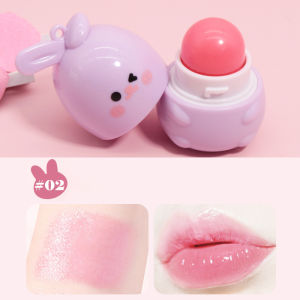 Goody Bunny Lip Balm Color Changing Moisturizing Repairing Lipstick Waterproof Anti-Dry Cracked Warm Change Lipstick