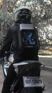 Balo divoom pixel art hiển thị màn hình LED ngăn chứa Laptop 15inch - Bảo hành 12 tháng