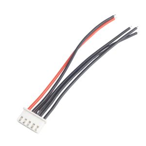 5 Cái/lô Pin Lipo Cân Bằng Cáp Sạc 22AWG Dây Silicon IMAX B6 Cổng Kết Nối Cắm Cho 1S-8S 20Cm