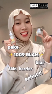 1009 Glam UV Defense Day Cream dengan Hybrid Sunscreen & Brightening Agent