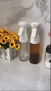 Leak-Proof Oil Spray Bottle Easy-to-Use & Durable for Kitchen CookingOil BBQ Oil Dispensing with Ultra Fine Mist Perfume Alcohol Dispenser