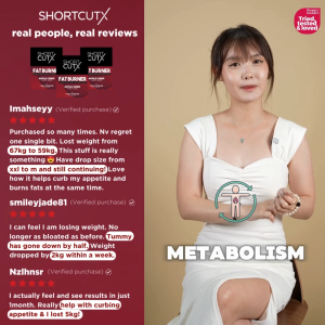 Shortcutx Apple Cider Fruit Juice Fat Burner v2.0 • 7 Sachets • Weight Loss / Slimming / Detox / Ready to Drink