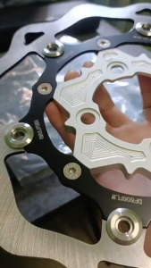 Ktm Front Disc Size 260mm + Free With Disc Heart 4 Common Holes For All Common 4-Hole Wheeled Vehic