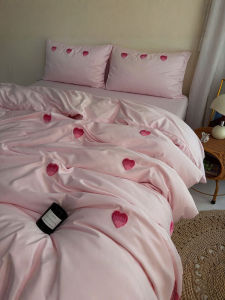 BEIPIN | Ins Style Cool Touch Bed Sheet Set Bamboo Rayon