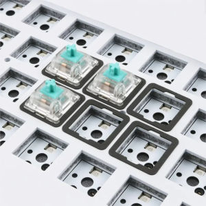 Keebox 120 pcs Mechanical Keyboard Switch Pad Dampeners Sheet EVA Poron IXPE For Switches Thocky Sound Keyboard Pad Keyboard