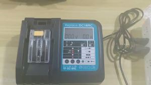 Aleaivy DC18RC 3A Fast Charger for 18V 14.4V Li-ion Battery BL1860B BL1850B BL1840B BL1440B Power Tool Replacement Charger